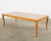 Midcentury Neoclassical Style Extension Dining Table