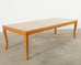Midcentury Neoclassical Style Extension Dining Table