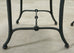 Set of Four Brown Jordan-Style Neoclassical Garden Armchairs