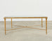 Maison Jansen Style Gilt Iron Cocktail Coffee Table
