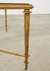 Maison Jansen Style Gilt Iron Cocktail Coffee Table