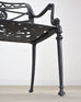 Kenneth Lynch Style Star and Dolphin Garden Table and Six Chairs
