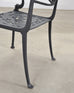Kenneth Lynch Style Star and Dolphin Garden Table and Six Chairs