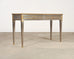 John Vesey Style Steel and Bronze Neoclassical Desk or Console