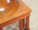 Neoclassical Greco-Roman Walnut Bubinga Rosewood Signed Bowl