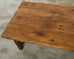 Monumental Country French Oak Farmhouse Trestle Dining Table