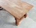 Midcentury Country French Oak Farmhouse Dining Table 7 Ft