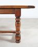 Country French Provincial Oak Farmhouse Dining Table 9 Ft