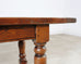 Country French Provincial Oak Farmhouse Dining Table 9 Ft