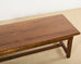 Country English Provincial Oak Farmhouse Trestle Dining Table