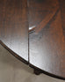 English Georgian Style Oak Drop-Leaf Wake Dining Table 7.5 Ft