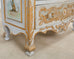 Baroque Style Venetian Lacquered Commode Chest of Drawers