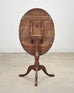 19th Century English Georgian Painted Tilt-Top Tripod Table