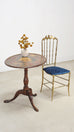 19th Century English Georgian Painted Tilt-Top Tripod Table