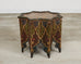 Moorish Islamic Star Shaped Polychrome Drink Table