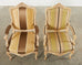 Pair of Hendrix Allardyce French Baroque Style Fauteuil Armchairs