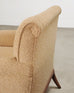 Pair of A. Rudin "No. 600.1" Hardwood Boucle Lounge Armchairs