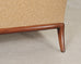 Pair of A. Rudin "No. 600.1" Hardwood Boucle Lounge Armchairs
