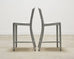 Pair of Emeco 'Navy' Bar Counter Stools in Brushed Aluminum