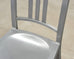 Pair of Emeco 'Navy' Bar Counter Stools in Brushed Aluminum