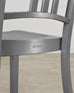Pair of Emeco 'Navy' Bar Counter Stools in Brushed Aluminum
