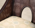 Pair of Barbara Barry for McGuire Rattan Caned Dining Armchairs