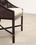 Pair of Barbara Barry for McGuire Rattan Caned Dining Armchairs