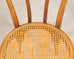 Pair of J & J Kohn Thonet Bentwood Cane Viennese Café Chairs