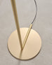 Pair of Michael Anastassiades for Flos Brass Globe IC Floor Lamps