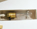 Pair of Mid-Century Brass Adjustable Pharmacy Floor Lamps
