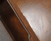 Pair of Bernhardt Soho Luxe Burlwood Steel Cube Drink Tables