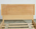 Pair of Twin Scandanivian Modern Style Cerused Oak Beds