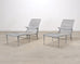 Pair of Dan Johnson Brown Jordan Sol y Luna Chaise Lounges