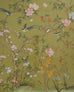Pair of Chelsea House Edgedale Chinoiserie Painted Silk Panels