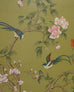 Pair of Chelsea House Edgedale Chinoiserie Painted Silk Panels