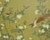 Pair of Chelsea House Edgedale Chinoiserie Painted Silk Panels