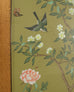 Pair of Chelsea House Edgedale Chinoiserie Painted Silk Panels