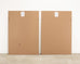 Pair of Chelsea House Edgedale Chinoiserie Painted Silk Panels