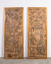 Pair 19th Century French Chinoiserie Wallpaper Panels