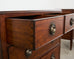 Pair of Country Italian Style Mahogany Commodes or Chests