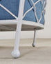 Pair of Midcentury French Iron Lounge Chairs After Royere