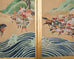 Pair of Japanese Edo/Tokugawa Screens Tale of Heiki