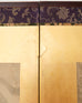 Pair of Japanese Two Panel Screens Edo Period Vignettes