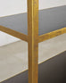 Pair of Oly Studio Gilt Iron 'Stella' Étagères Bookcase Shelves