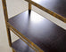 Pair of Oly Studio Gilt Iron 'Stella' Étagères Bookcase Shelves