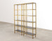 Pair of Oly Studio Gilt Iron 'Stella' Étagères Bookcase Shelves