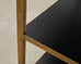 Pair of Oly Studio Gilt Iron 'Stella' Étagères Bookcase Shelves
