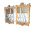 Pair of 19th C. French Louis XVI Style Giltwood Mirrors 4.6 Ft