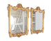 Pair of 19th C. French Louis XVI Style Giltwood Mirrors 4.6 Ft