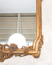Pair of 19th C. French Louis XVI Style Giltwood Mirrors 4.6 Ft